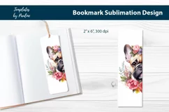 Bulldog Mom Bookmark Sublimation design