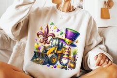 Mardi Gras Bulldozer PNG, Mardi Gras Gnome PNG, Mardi Gras Product Image 2