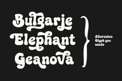 Bultik Retro Bubble Font for Groovy Design Product Image 4