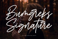 Bumgreks Signature - Stylish Script Product Image 1
