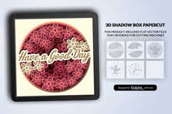 Bunch of Flowers Layered Papercut Product Image 2