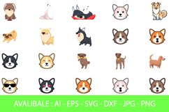 Dog Cute Desain Vector Bundle Product Image 1