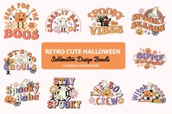 Retro Cute Halloween Sublimation Bundle Product Image 1