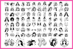 90 Woman Power SVG Design, Feminist SVG for Cutting Machine Product Image 2