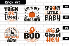 Halloween SVG Cut File, Boo Svg, Halloween Quote Product Image 2