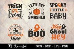 Halloween SVG Cut File, Boo Svg, Halloween Quote Product Image 1
