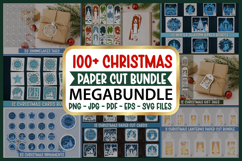 100 SUPER Christmas Paper Cut Bundle Product Image 1