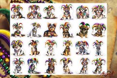 Bundle stickers, Mardi Gras stickers, funny dog printable Product Image 2