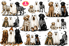 Trending Halloween PNG, Spooky Season PNG, Halloween Dog PNG Product Image 1
