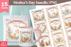 Mothers Love Bundle Mothers Day Sublimation Stamp Product Image 1