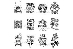Bundle 12 Sassy Summer Quotes Motel Keychain SVG PNG DXF EPS Product Image 3