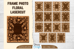 Frame Photo Floral Lasercut BUNDLES Product Image 1