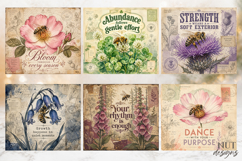 Butterfly Bee Vintage Tumbler Bundle, Inspirational quotes Product Image 3