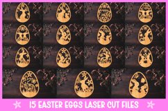 HUGE Easter Laser Cut Bundle I Easter SVG Bundle for Laser Product Image 7