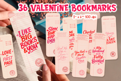 Vintage Library Card Bookmark | Valentine Quote Bundle Product Image 1