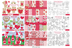 Big clipart and Paper Bundle - OVER 900 ITEMS Product Image 3