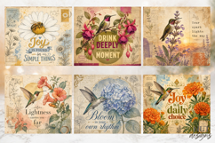 Butterfly Bee Vintage Tumbler Bundle, Inspirational quotes Product Image 4