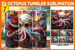 Bundle 3D Octopus Tumbler Sublimation, 3D Octopus Crack Holo, Skinny Tumbler, Octopus Floral Tumbler, Octopus 20oz Sublimation Bundle, Octopus Floral Sublimation Wraps, Sublimation Bundle, Instant Download, Octopus Floral Tumbler PNG, Digital Paper