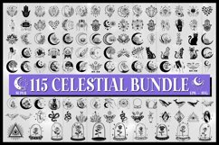 115 Super Celestial SVG Bundle - Mystical Designs Cut Files Product Image 16