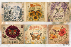 Butterfly Bee Vintage Tumbler Bundle, Inspirational quotes Product Image 6