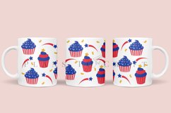 bundle 6 4th of july coffee mug sublimation wrap glass mug wrap svg presized for 11oz and 15oz glass ready to cut and sublimation files