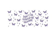 bundle 6 butterfly libbey beer can glass full wrap svg presized template for 16oz and 20oz glass for Cricut Silhouette and sublimation