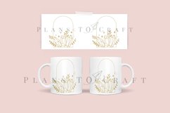 bundle 6 celestial moon crystal coffee glass wrap svg glass mug svg presized for 11oz and 15oz glass ready to cut and sublimation files