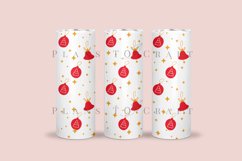 bundle 6 christmas skinny tumbler sublimation wrap with high resolution 300 DPI and transparant background perfect for 20oz and 30oz skinny tumbler