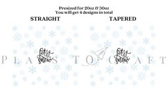 bundle 6 christmas skinny tumbler sublimation wrap with high resolution 300 DPI and transparant background perfect for 20oz and 30oz skinny tumbler