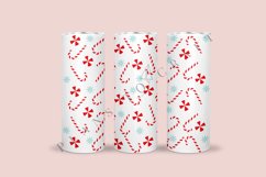 bundle 6 christmas skinny tumbler sublimation wrap with high resolution 300 DPI and transparant background perfect for 20oz and 30oz skinny tumbler
