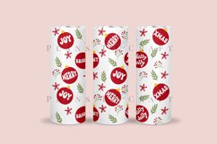 bundle 6 christmas skinny tumbler sublimation wrap with high resolution 300 DPI and transparant background perfect for 20oz and 30oz skinny tumbler