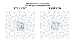 bundle 6 christmas winter skinny tumbler sublimation wrap with high resolution 300 DPI and transparant background perfect for 20oz 30oz skinny tumbler