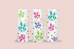 bundle 6 easter bunny easter eggs skinny tumbler sublimation design for 20oz and 30oz skinny tumbler sublimation wrap