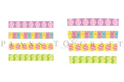 bundle 6 easter bunny easter eggs skinny tumbler sublimation design for 20oz and 30oz skinny tumbler sublimation wrap