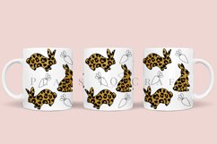 bundle 6 easter coffee mug sublimation wrap glass mug wrap svg presized for 11oz and 15oz glass ready to cut and sublimation files