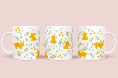 bundle 6 easter coffee mug sublimation wrap glass mug wrap svg presized for 11oz and 15oz glass ready to cut and sublimation files