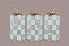 bundle 6 easter spring bunny libbey beer can glass full wrap svg presized template for 16oz and 20oz glass for Cricut Silhouette and sublimation