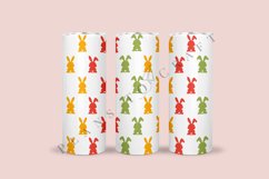 bundle 6 easter spring flower bunny skinny tumbler sublimation design for 20oz and 30oz skinny tumbler sublimation wrap