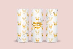 bundle 6 easter spring flower bunny skinny tumbler sublimation design for 20oz and 30oz skinny tumbler sublimation wrap