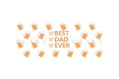 bundle 6 fathers day libbey beer can glass full wrap svg presized template for 16oz and 20oz glass for Cricut Silhouette and sublimation