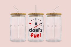 bundle 6 fathers day libbey beer can glass full wrap svg presized template for 16oz and 20oz glass for Cricut Silhouette and sublimation