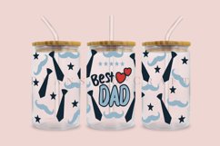 bundle 6 fathers day libbey beer can glass full wrap svg presized template for 16oz and 20oz glass for Cricut Silhouette and sublimation