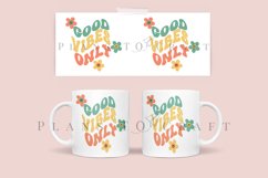 bundle 6 groovy quotes coffee glass wrap svg glass mug svg presized for 11oz and 15oz glass ready to cut and sublimation files