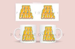 bundle 6 groovy quotes coffee glass wrap svg glass mug svg presized for 11oz and 15oz glass ready to cut and sublimation files
