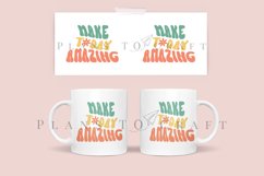 bundle 6 groovy quotes coffee glass wrap svg glass mug svg presized for 11oz and 15oz glass ready to cut and sublimation files