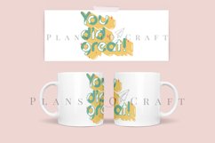 bundle 6 groovy quotes coffee glass wrap svg glass mug svg presized for 11oz and 15oz glass ready to cut and sublimation files