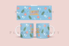 bundle 6 groovy retro coffee mug glass wrap svg 11oz 15oz mug svg presized for 11oz 15oz glass ready to cut and sublimation files