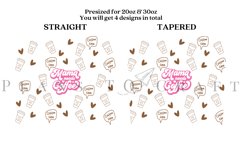 bundle 6 mama skinny tumbler sublimation design for 20oz and 30oz skinny tumbler sublimation wrap