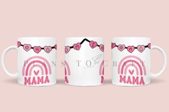 bundle 6 mothers day coffee mug sublimation wrap glass mug wrap svg presized for 11oz and 15oz glass ready to cut and sublimation files