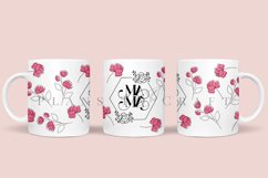 bundle 6 mothers day coffee mug sublimation wrap glass mug wrap svg presized for 11oz and 15oz glass ready to cut and sublimation files